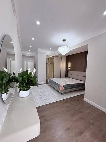 квартира бишкек шлагбаум: 3 комнаты, 112 м², Элитка, 10 этаж, Дизайнерский ремонт — 4