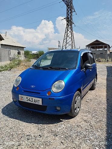 Транспорт: Daewoo Matiz: 2012 г., 0.8 л, Механика, Бензин, Хэтчбэк — 1