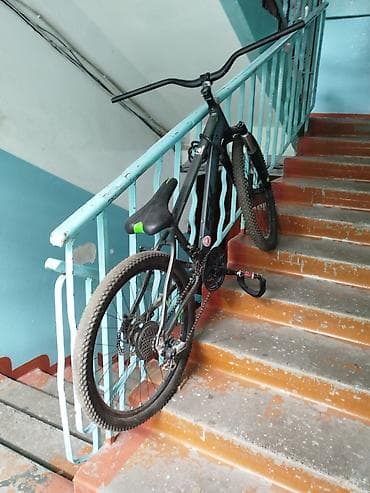руль мтб: Горный велосипед (MTB), хардтейл - Колеса 26" с широкими внедорожными — 1