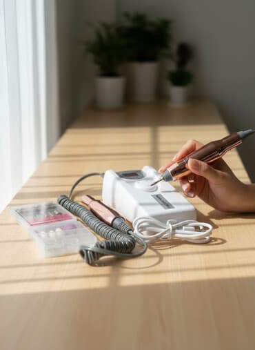 Портативный аппарат для маникюра/педикюра Mobile Drill CR101 Работает