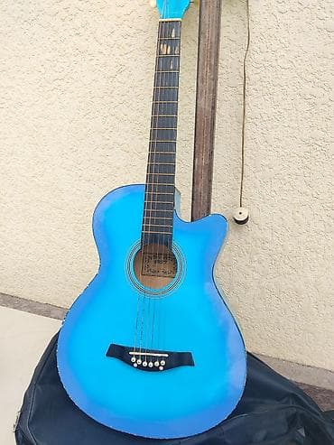 Акустическая гитара 6-струнная с вырезом (cutaway), цвет