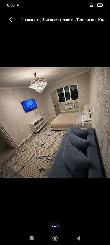 Квартиры: 1 комната, Люкс, элитка, Филармония, Душевая кабина, Постельное белье, Кондиционер — 4