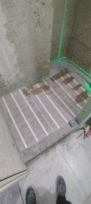 Курулуш жана оңдоо кызматтары: Монтаж и отделка санузла «под ключ» - Комплексные работы: разводка — 4