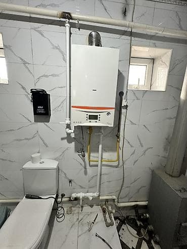 установка газовый котёл: Установка монтаж и подключение настенных газовых котлов “под ключ” — 1