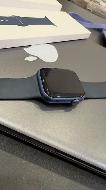 retina: Apple Watch Series 7 (GPS), 45 мм, цвет Midnight Blue Характеристики — 7