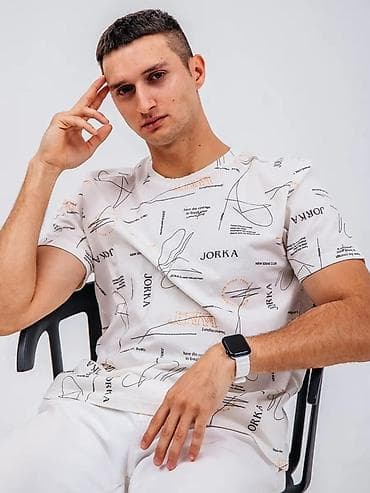 Жеке буюмдар: Футболки оптом - Мужская футболка JORKA (унисекс-стиль): базовый — 4