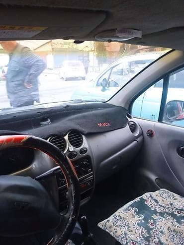Унаа: Daewoo Matiz: 2000 г., 0.8 л, Кол менен иштөөчү, Бензин, Хетчбек — 3