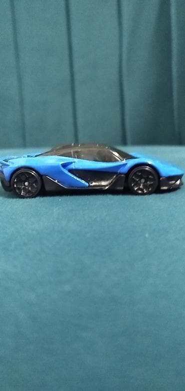 машина оюнчук: Игрушечная машина — синий спорткар-купе - Масштабный металлический — 3