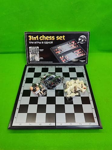 куплю шахмат: Шахматы нарды шашки игра настольная 3 в 1♟️ Комплектация товара: 16 — 1