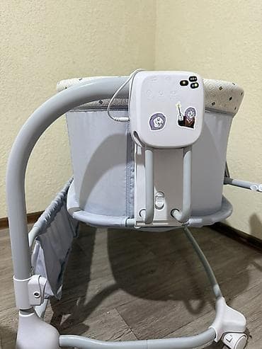 mamaroo 3 0: Люлька, Б/у, Колыбель, Металл, цвет - Серый, Самовывоз — 2