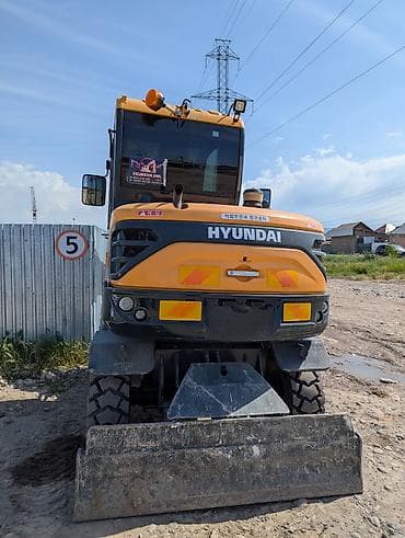 скупка строительной техники: Экскаватор, Hyundai, Колесный — 1