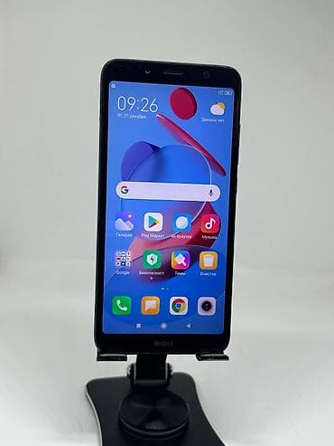 Техника и электроника: Redmi, Redmi 7A, Б/у, 32 ГБ, цвет - Черный, 2 SIM — 6
