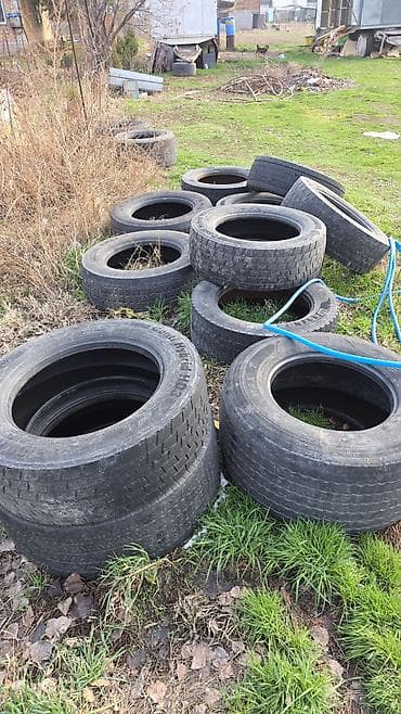 резиновый полики: Грузовые шины (без дисков), комплект разного количества. - Тип: шины — 1