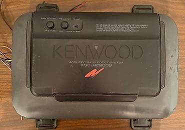 Активный автомобильный сабвуфер Kenwood KSC-RZ900S - Компактная at lalafo.kg Активный автомобильный сабвуфер Kenwood KSC-RZ900S - Компактная