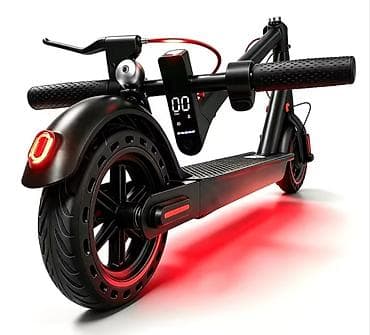 mini led: Электросамокат с дисплеем и складной конструкцией - Мощный передний — 7
