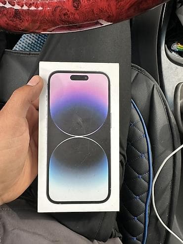 IPhone 14 Pro, 128 ГБ, Deep Purple, Коробка