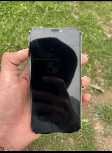 камера для обгона: IPhone X, Б/у, 256 ГБ, Белый, Защитное стекло, Чехол, Кабель, 100 % — 2