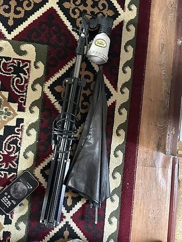 Студийный комплект освещения для фото/видео. Состав: - Стойка-штатив