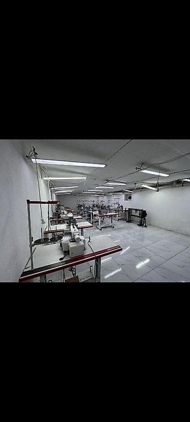 в аренду швейный цех: Дордой Сдается швейный цех Площадь:200м2 Этаж:200 Отопление — 5