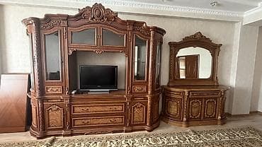 купить сервант в гостиную: Шкаф на заказ, Другой тип, Дерево, Самовывоз — 3
