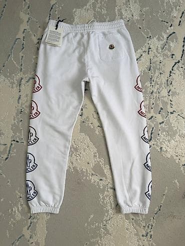 аниме вещи: Мужские брюки, L, Moncler, Новый, цвет - Белый, Самовывоз — 9