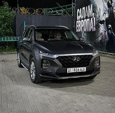 kyb: Hyundai Santa Fe: 2019 г., Автомат, Дизель, Кроссовер — 1