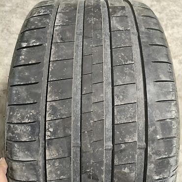 асфальт рез: Шины 315 / 35 / R 20, Лето, Б/у, 1 шт, Легковые, Япония, Dunlop — 1