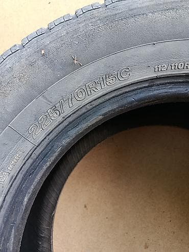 Транспорт: Шиналар 225 / 70 / R 15, Жай, Колдонулган, 1 даана, Жеңил коммерциялык транспорт (C/LT), FIRESTONE — 1