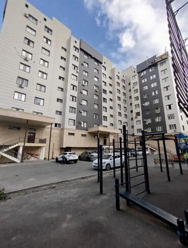 1 комнатная квартира аламедин базар: 1 комната, 50 м², Элитка, 2 этаж, ПСО (под самоотделку) — 3