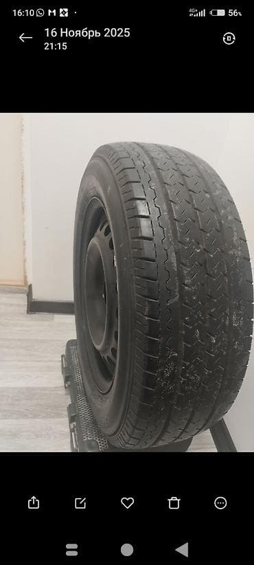 9 5j: Колеса в сборе 195 / 65 / R 15, Запаска, Железные — 3