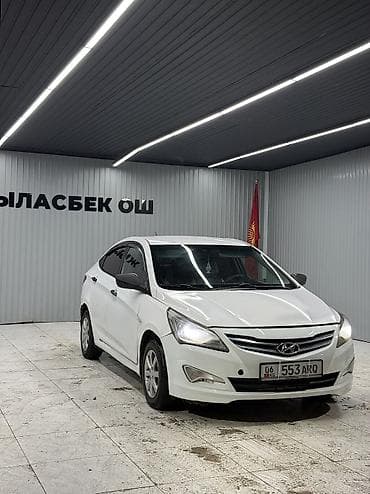 хёндай солярис цена бишкек: Hyundai Solaris: 2016 г., 1.4 л, Механика, Бензин, Седан — 1