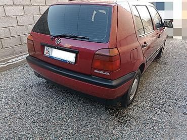 bmw e9: Volkswagen Golf: 1992 г., 1.8 л, Механика, Бензин, Хэтчбэк — 4