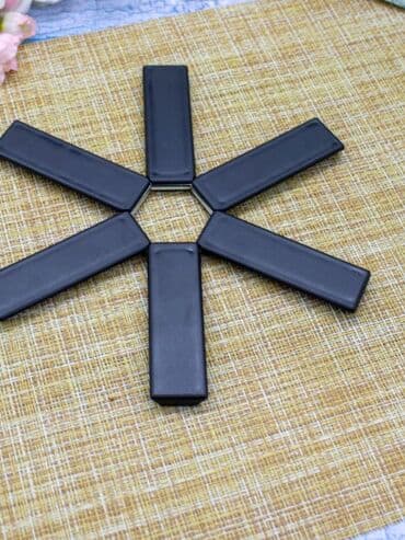 кухня фартук: Кухонный креативный складная подставка для горячего, пластиковый — 5