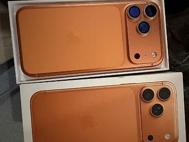 айфон 2: IPhone 17 Pro Max, Б/у, 512 ГБ, Оранжевый, Защитное стекло, Чехол, Коробка, 100 % — 3