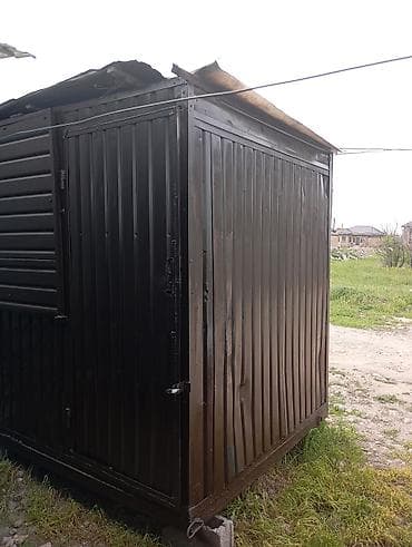 Металлический киоск/хозблок из профнастила - Каркас металлический — 2