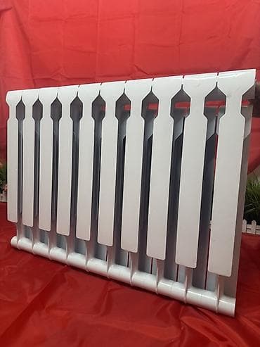 Радиаторы, батареи: Секционный радиатор отопления (10 секций) - Материал: металл — 1
