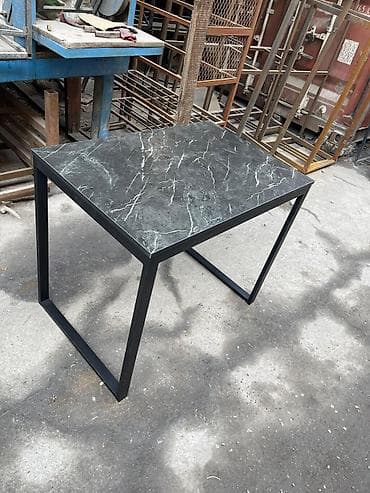 стол школный: Офисный стол, Новый, Нерегулируемый, цвет - Черный, Прямоугольный — 4