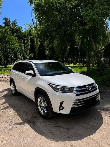 Продажа авто: Toyota Highlander: 2019 г., 3.5 л, Автомат, Бензин, Кроссовер — 2