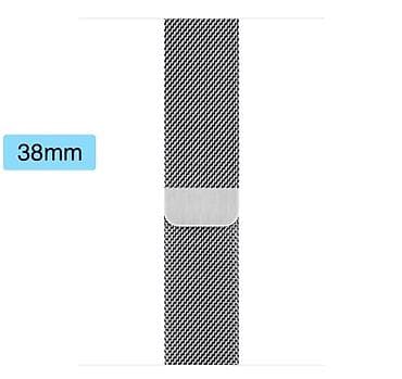 Детские смарт-часы: Продаю оригинальный ремешок для Apple Watch - Milanese loop Silver — 1