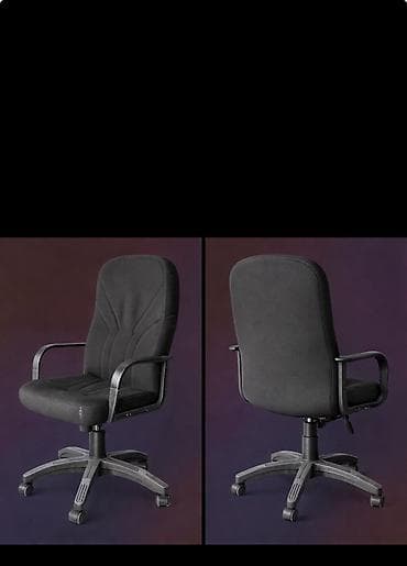 Офисные кресла: Офисное кресло, Б/у, С колесиками, цвет - Черный, Самовывоз, Платная доставка — 2