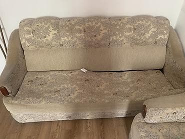 бу диван куплю: Комплект мягкой мебели, цвет - Бежевый — 2