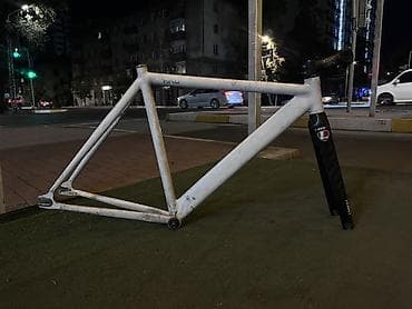 фикс aventon: Рама для фикс/трек велосипеда + карбоновая вилка Продам фреймсет 6KU — 2