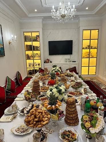 Выездные банкеты: Выездные банкеты | Оформители, Повара | Фуршетный стол — 2