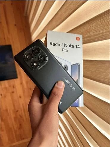 Redmi, Redmi Note 14 Pro, Новый, 256 ГБ, цвет - Черный, 1 SIM, 2 SIM