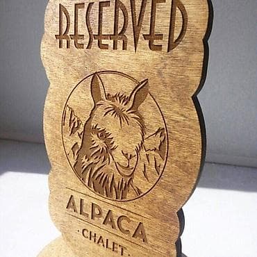 Жарнама, печать: Лазерная резка и гравировка! Дерево Фанера Акрил Пластик Картон — 6