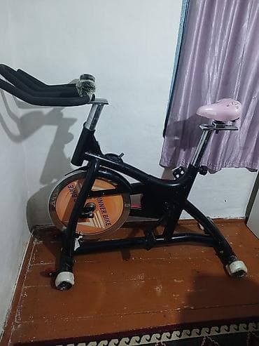 велики спортивные: Спин-байк (вело-тренажёр) для дома - Тип: механический спин-байк с — 1