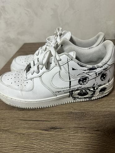 dunk low: Мужские кроссовки, 44, Nike, Б/у, цвет - Белый, Платная доставка, Самовывоз — 2