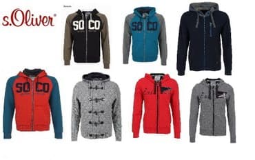 Толстовка мужская Толстовка s'Oliver 100 % - х/б S'Oliver Среди