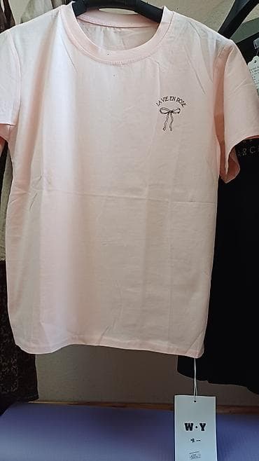Личные вещи: Футболка, Классическая модель, Китай, Хлопок, Новый, M, L, XL — 5