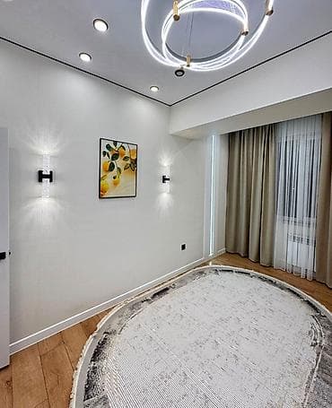 Квартиры: 1 комната, 41 м², Пишпек Элитка, 5 этаж, Евроремонт — 3